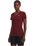 Women's Ua Tech Twist V-neck - Chestnut Red Sm