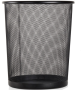 Mesh Wastebasket Metal Wire Garbage Trash Can