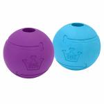 Chew King Dog Fetch Balls Extremely Durable Natural Rubber Toy 4 Inch CM-10031-CS01 All Breed Sizes Count 2 Pack Of 2
