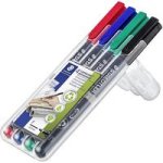 Staedtler Lumocolor Permanent Universal Fineliner - Fine 4 Pack