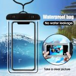Waterproof Phone Case Swimming Water Proof Bag Universal Underwater Phone Protector Pouch Pv Cover For Iphone 12 Pro XS Max Xr X