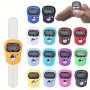 1pc Portable Finger Counter Manual Ring Style Mini Electronic Counter Halloween Christmas Gift