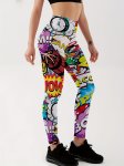 Women's Activewear: Look Stylish In These Colorful Cartoon Print Leggings