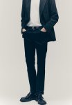 Slim Fit 5-POCKET Trousers - Black