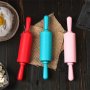 Roll Out Perfect Pizza Pie And Cookie Dough With This Small Plastic Rolling Pin