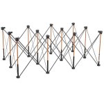 Centipede 4FT X 6FT X 30IN Unit 4 X-cups 4 Clamps C s Bag CK12S