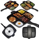 Magic Pan – 32CM Marble Coating 4-IN-1 Grill & Fry Pan Set