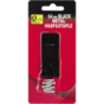 Black Metal Hasp & Staple 64MM
