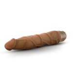 Blush Dr. Skin Cock Vibe 1 Vibrating Cock - Mocha