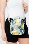 Forever Floral Crossbody Sling Shoulder Summer Bag With Multiple Pockets Small
