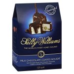 Sally Williams Milk Chocolate Coated Nougat 125G