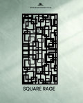 Square Rage Laser Cut Decorative Panel
