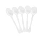Plastic Teaspoons - 50 Pack