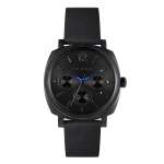 Ted Baker Caine Multi_sst Black Leather Strap Watch