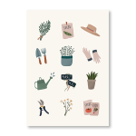 Gardena Garden Club Art Print - A0