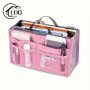 Ldq Ultimate Travel Organizer Bag - Spacious Water-resistant With Multiple Pockets For Toiletries & Cosmetics Ideal For Short Trips & Business