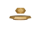 Floating Plant Pot - Magnetic Levitating Plant Pot For Succulents -wooden