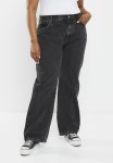 Cotton On Plus Loose Straight Jean - Smokey Black
