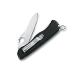 Victorinox Swiss Army Victorinox Sentinel One Hand Lock Blade Black Clip 111MM