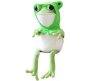 66-70 Cartoon Rain Frog Plush Toys Jsq Cloak - Medium Green