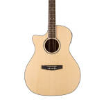 Ga Medx Left-handed Electric Acoustic Guitar – Open Pore Natural