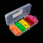 100PCS SET Articulated Soft Silicone Fishing Lure With Flavorful Corn Kernel Design - Enhance Your Fishing Experience