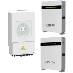 8KVA Deye Inverter & 2 X 5.1KWH Volta Stage 1 Lithium Batteries