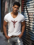 Winged Tee - Urban Series - White - Xlarge