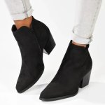 Madison Jett Ankle Boot - Black - 8