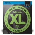 Regular Light Top Medium Bottom Nickel Wound 5-STRING Long Scale Bass Strings - .045-.135