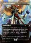Sphere Of Safety 2331 Confetti Foil Secret Lair Drop Series - Damaged Foil