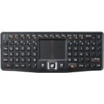 KBD-ZW-51007BT Bluetooth MINI Keyboard With Touchpad Black