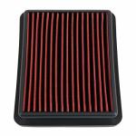 Dna Motoring AFPN-217-RD Clean Air Washable Drop In Panel Air Filter Enhance Engine Performance Power & Acceleration Improve Com