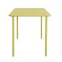 Outdoor Dining Table Caf Lemon Yellow