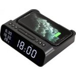 Wireless Charging Alarm Clock Stand For Iphone Samsung & Huawei