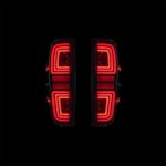 Nissan Navara D40 Bushdoof Blacked Out LED Tail Lights Pair For
