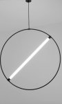 Radius Pendant Light – Gold Black