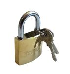 Nt Tools - Brass Padlock 38MM - 3 Keys Boxed