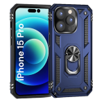 Shockproof Armor Stand Case For Iphone 15 Pro