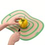 Durable Pp Flexible Camping Kitchen Cutting Mat - Portable Non-slip Bbq Prep Pad - Easy Clean Compact Picnic Meat & Vegetable Sl