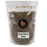 Ib Soya Mince Dark Plant-based Protein Boontjies 500G - Textured Vegetable Protein Tvp For Healthy Vegetarian Bolognese Bunny