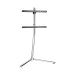 LinkQnet FS17-46F-01 49-70" Chrome Plated Slender V-base Studio Tv Floor Stand
