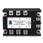 Lclctc 3 Phase Solid State Relay Ssr 40DA Dc To Ac Input 3-32VDC To Output 24-480VAC Dc To Ac 40A