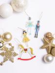 Acrylic Christmas Decorations : Nutcracker Pack Of 16