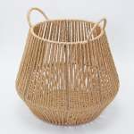 Round Paper Rope Basket - Medium