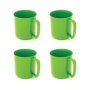 GSI Outdoors Cascadian Mug 415ML Green - Set Of 4