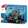 Building Set: Pull Back Powerbricks - Off Road Vehicle - 252 Piece