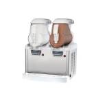 GT2 Push Soft Ice Frozen Yoghurt Machine - White 2 Bowl - SIM1002