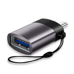 Techcat Adapter USB C Hi-speed USB Type-c To Usb-a 3.0 Grey