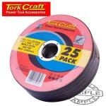Disc Steel And Ss 115 X 1.0 X 22.2 Mm 25 Pack